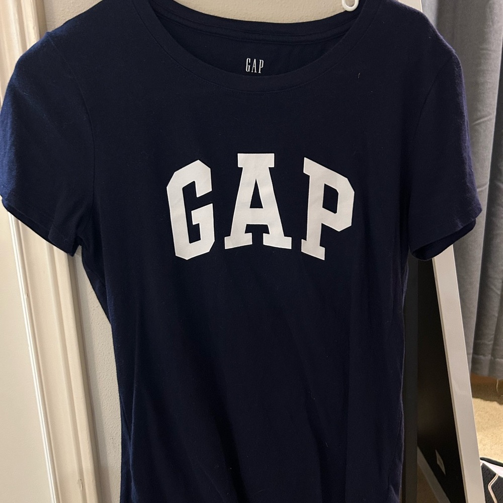 GAP Dark Blue Crew Neck Tee